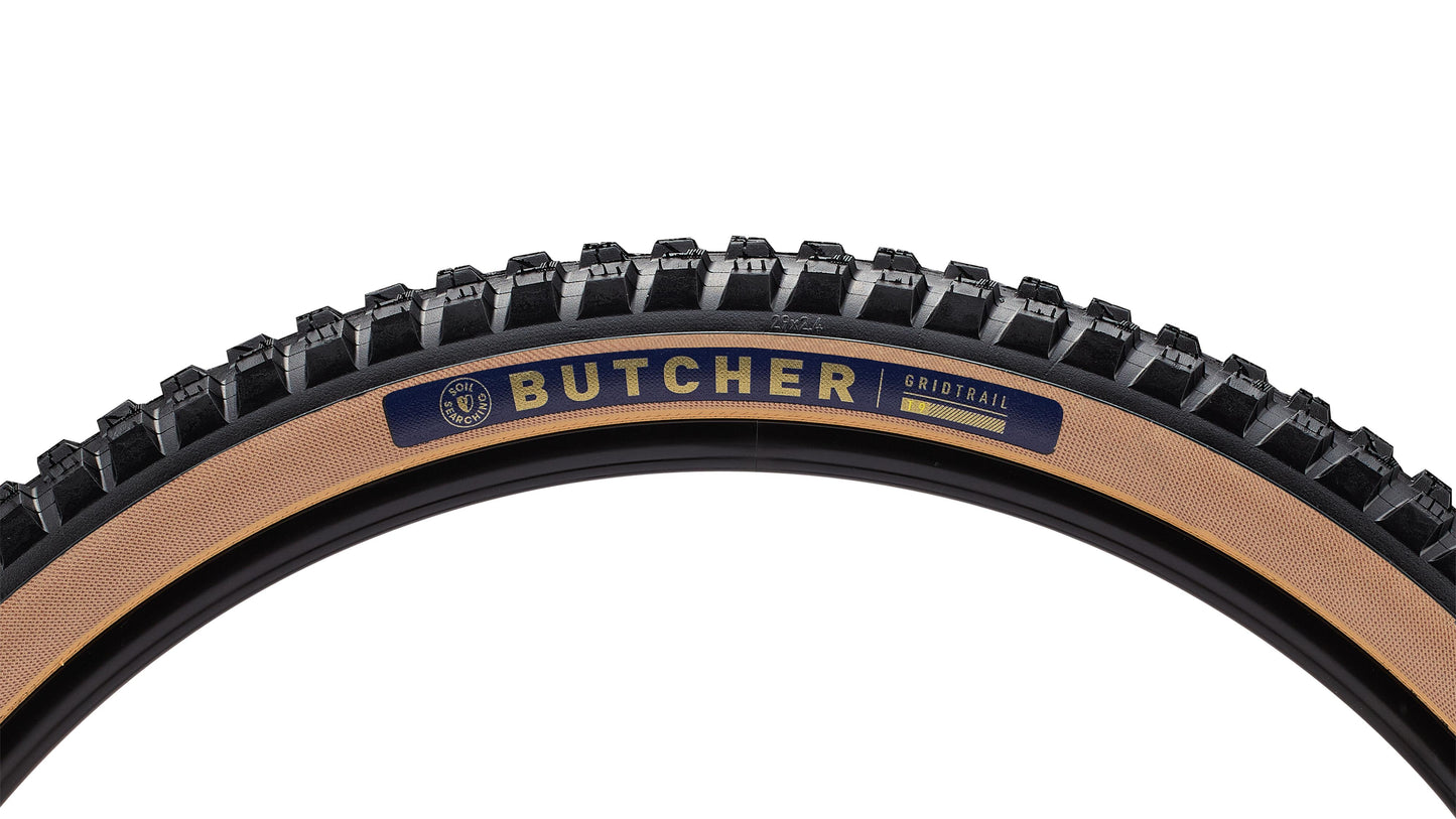 Specialized Butcher Grid Trail T9 TLR Soil Searching Tan Trail Tire - Soil Srch Sidewall 29 x 2.4