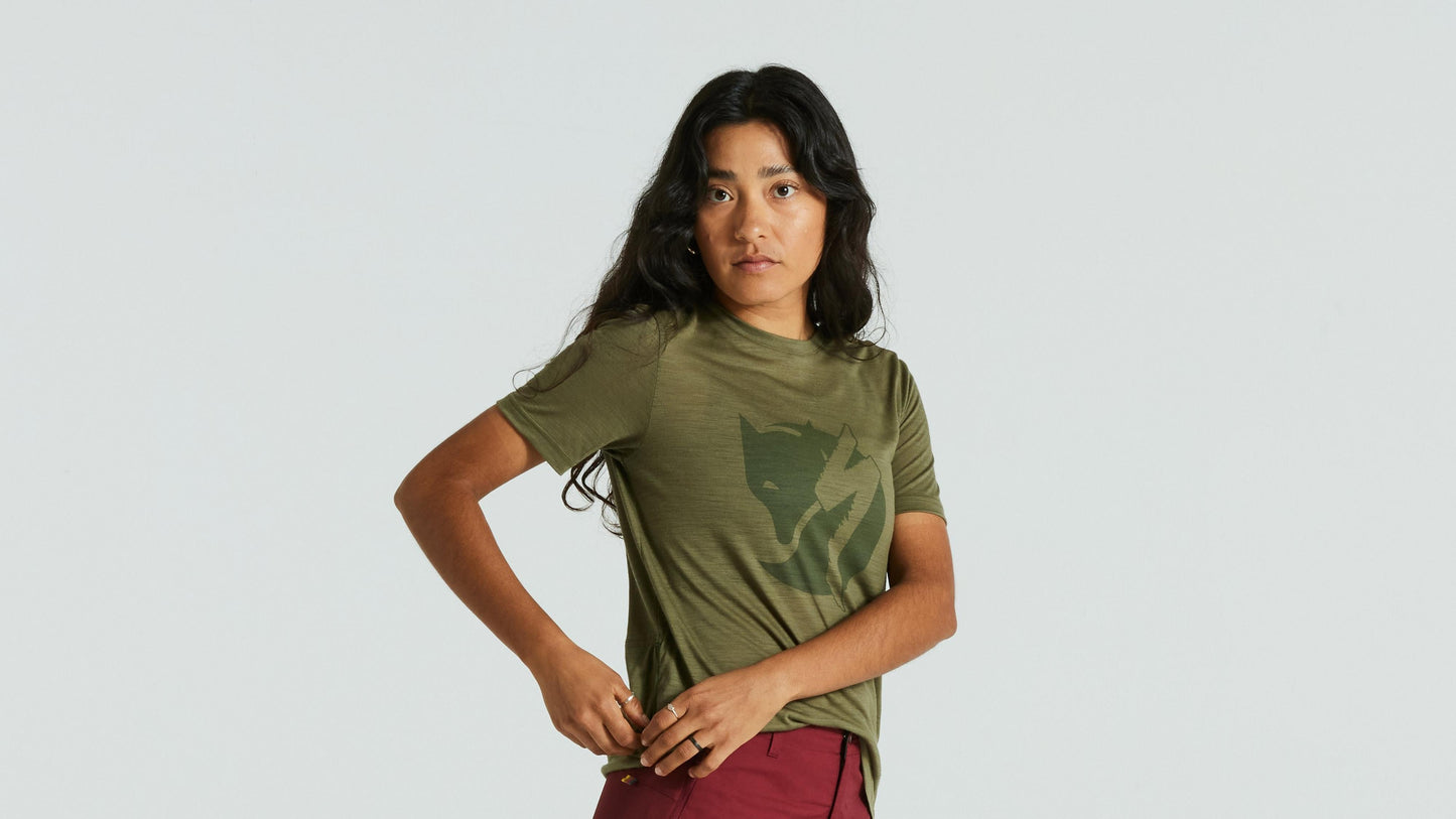Specialized/Fjällräven Wool Short Sleeve Tee Wmn