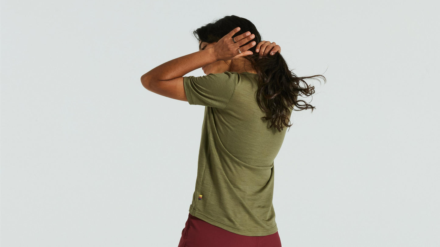 Specialized/Fjällräven Wool Short Sleeve Tee Wmn
