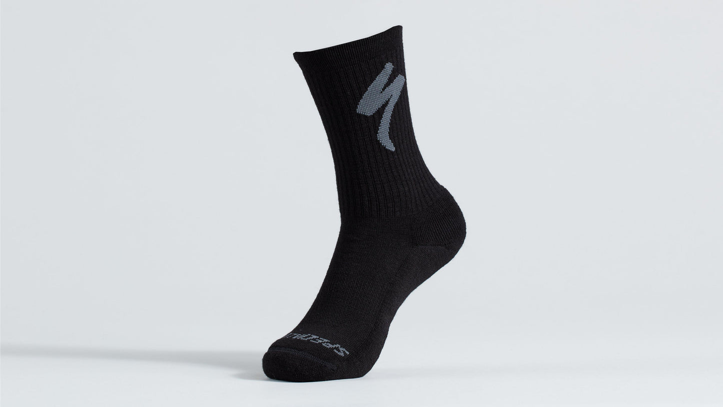 Specialized Merino Midweight Tall Logo Sock