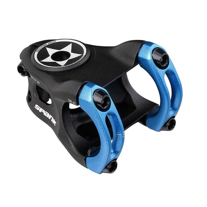 Spank Split Stem Blue 38mm