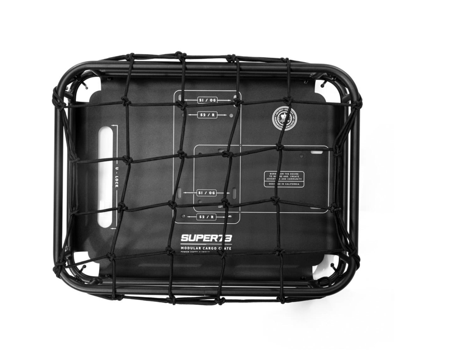 Super73 Modular Cargo Crate w/Net