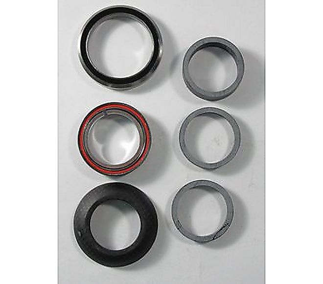 Specialized S-Works Road Headset 1-1/8 Steel Upper 1-3/8 Steel Lower w/Spacer Set