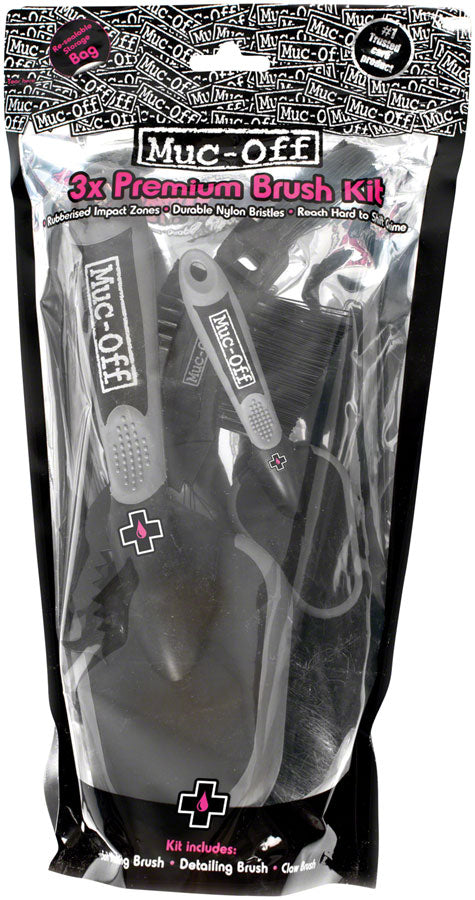 Muc-Off 3-Piece Brush Set
