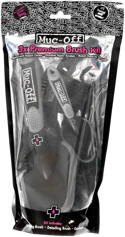 Muc-Off 3-Piece Brush Set
