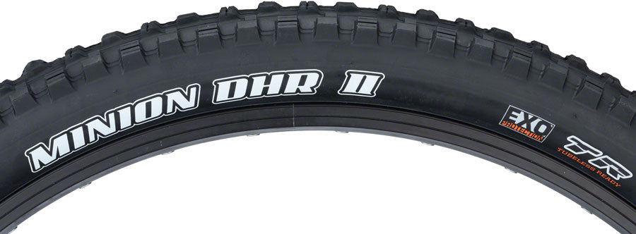 Maxxis Minion DHR II Tire 29x2.40 TR 3C Maxx Terra, EXO+ Blk