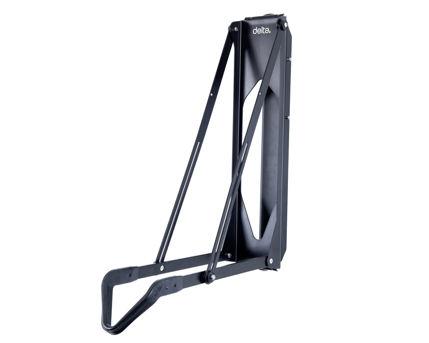 Delta Pivot Wall Mounted Bike Storage Rack - 1-Bike, Black