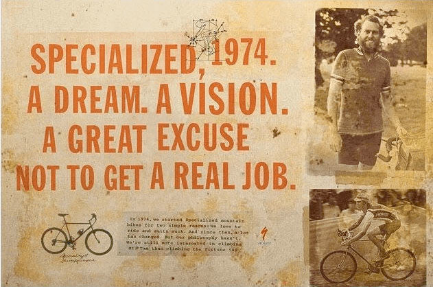 Specialized Bike Ad 1974