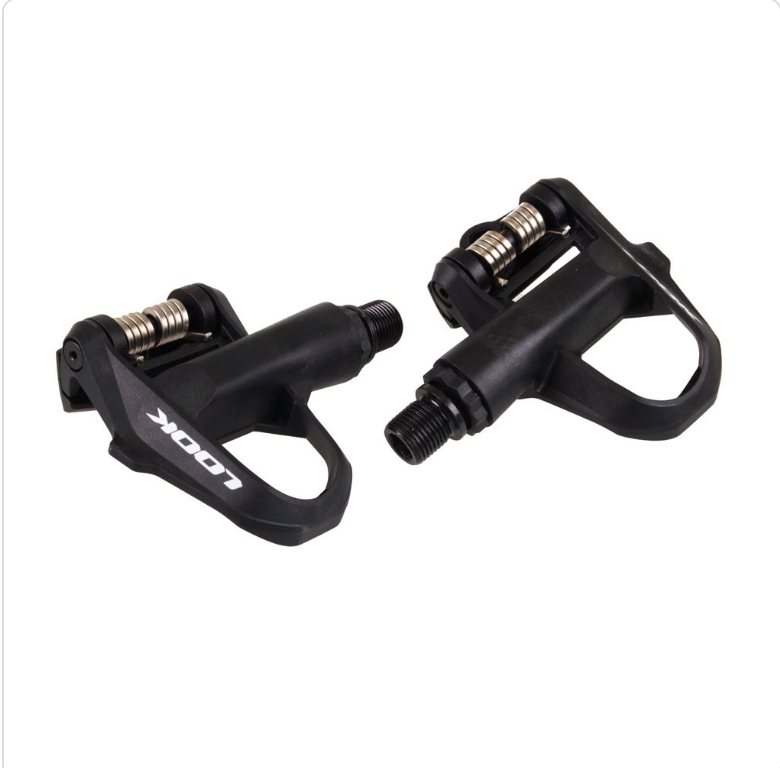 Look Keo 2 Max Pedals - Single Sided Clipless Chromoly 9/16 Black