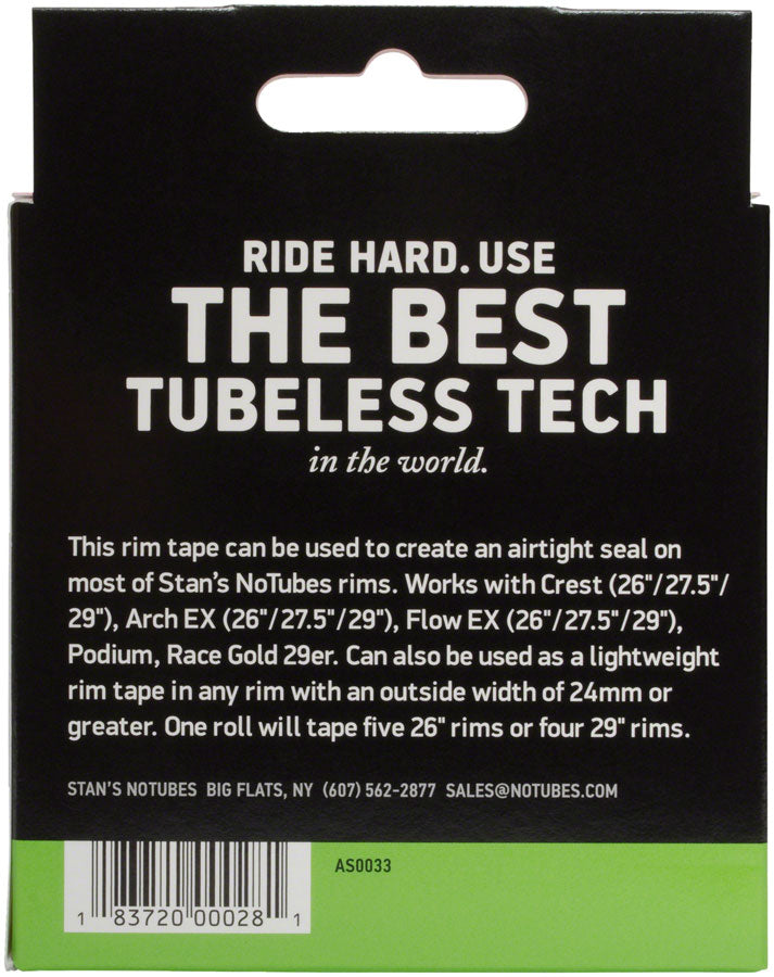 Stan's No Tubes Rim Tape